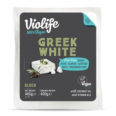 Vegetable fat cheese product feta, VIOLIFE, 200 g